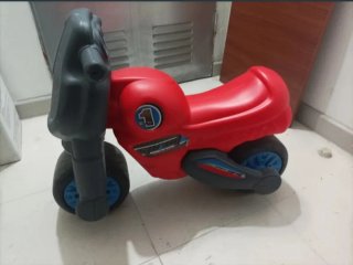 Moto Feder Correpasillos Roja
