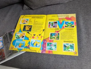 Álbum Pegatinas Pokémon Merlín Serie 2