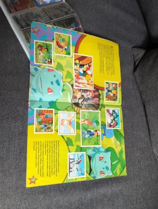 Álbum Pegatinas Pokémon Merlín Serie 2