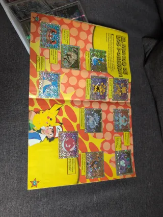 Álbum Pegatinas Pokémon Merlín Serie 2