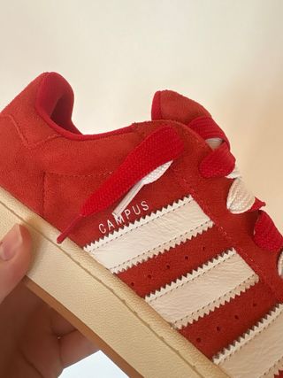 Adidas Campus Rosse Bianche