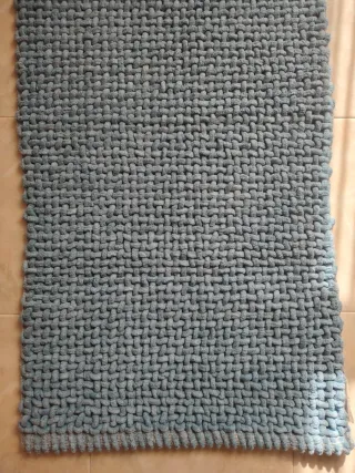 Tappeto blu 110x53 cm