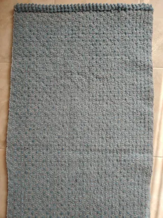 Tappeto blu 110x53 cm