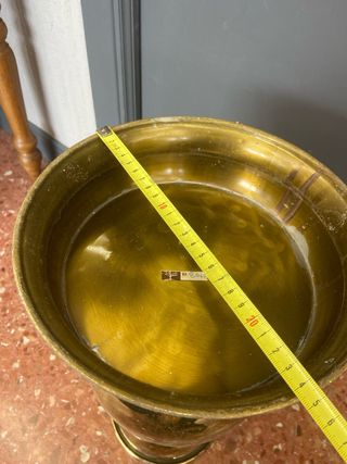 Paragüero antiguo latón