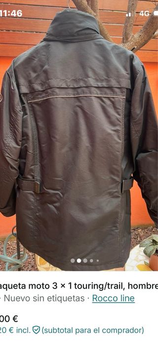 Chaqueta Moto 3x1 Touring/Trail Hombre Talla XL