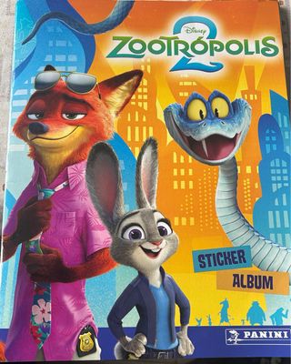 Cromos Zootrópolis 2 Panini Disney