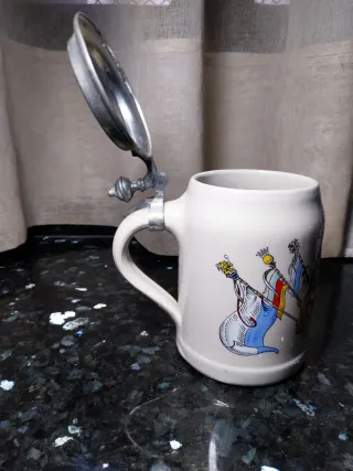 Jarra Cerveza Alemana Royal Escudo Baviera