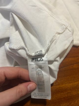 Maglietta Fila bianca taglia M