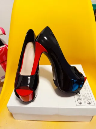 Zapatos tacón N°35 NUEVOS. OFERTAAAAAA