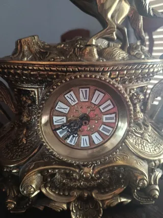 RELOJ ANTIGUO CLÁSICO BARROCO