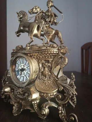 RELOJ ANTIGUO CLÁSICO BARROCO