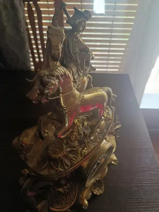 RELOJ ANTIGUO CLÁSICO BARROCO