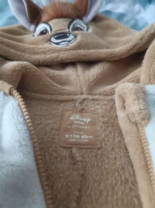 Disfraz Bambi bebé 9-12 meses