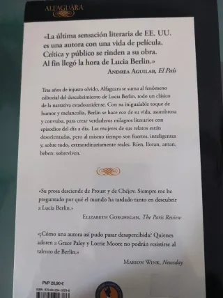 'Manual para mujeres de la limpieza' Lucia Berlin