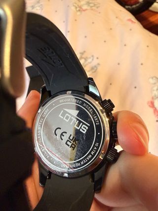 Reloj Lotus Cronógrafo 42mm Negro/Azul