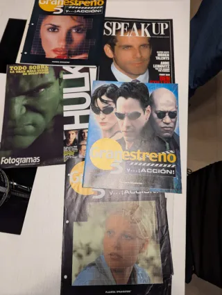 Regalo revistas y algún coleccionable de cine