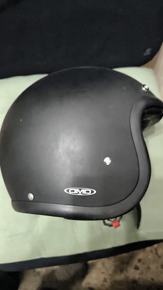 Casco DMD Jet Retro XS Negro Mate