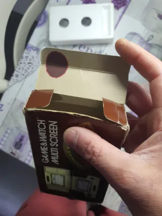 Caja y documentación Donkey Kong II Game & Watch