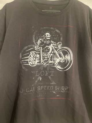 Maglia NUOVOLARI Uomo XL Teschio Moto