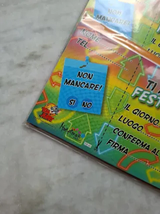 Blocchetti Inviti Festa Compleanno Tom & Jerry