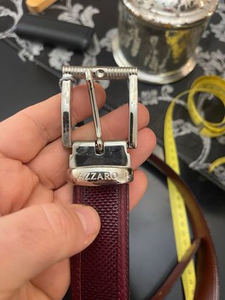 Cintura Loris Azzaro vera pelle di rettile