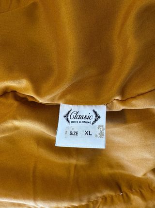 Chaqueta de ante marrón camel