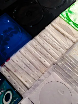 ¡OFERTA! Lote 84 Packs, Fundas y Discos DVD Sony