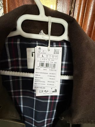 Parka Encerada Milano Talla L