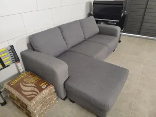 Sofá IKEA modular gris