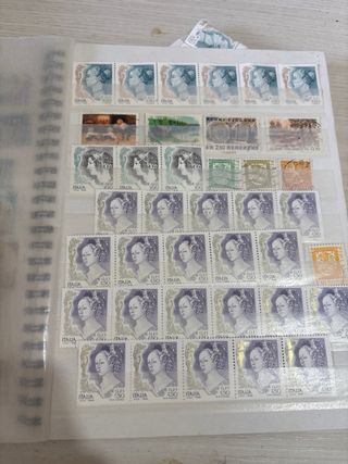 Album di francobolli e raccoglitori