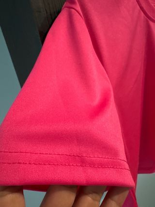 Top deportivo mujer rosa