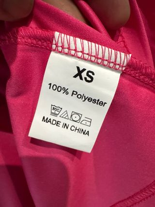 Top deportivo mujer rosa