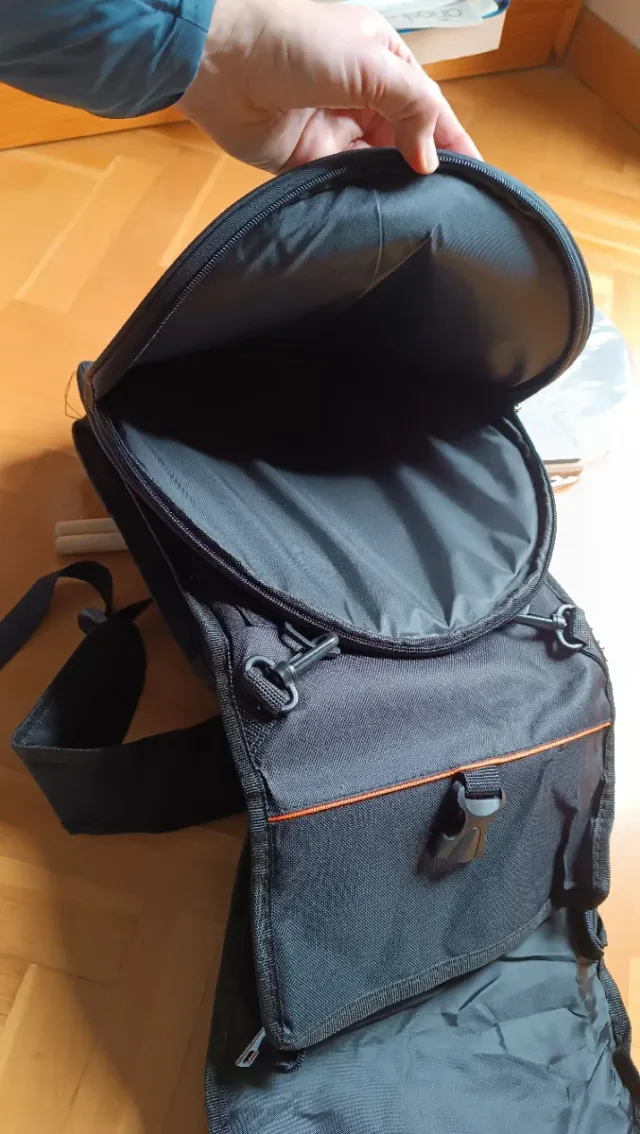 Pad de batería + funda + baquetas