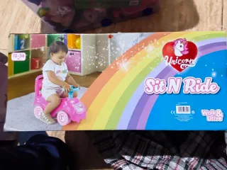 Coche correpasillos Unicornio