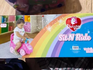 Coche correpasillos Unicornio