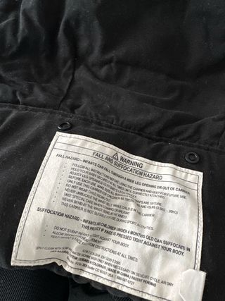 Mochila Portabebés Boba Negra