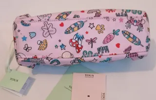 Estuche Tous Nailon Rosa Oso