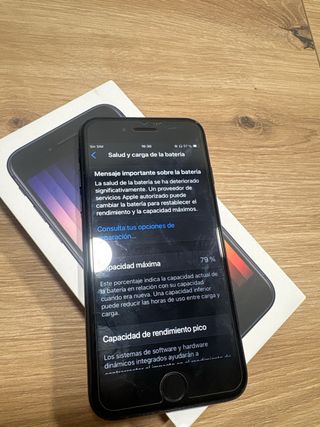 iPhone SE (3ª gen) 2022 Negro