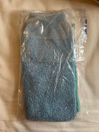 Manoplas para baño y masaje (3 und.) por paquete