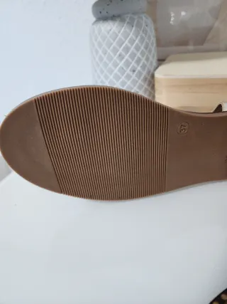 Sandalias Oh My Sandals Piel Doradas