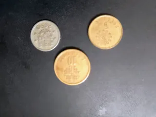 Lote 33 monedas Francia, Italia y Portugal