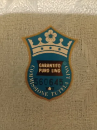 Asciugamani Bassetti Lino Azzurro e Rosa