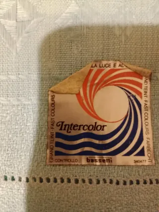 Asciugamani Bassetti Lino Azzurro e Rosa