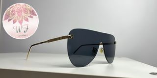 Gafas de sol Vuitton negras y doradas