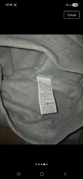 Completo tuta Richsoon grigio