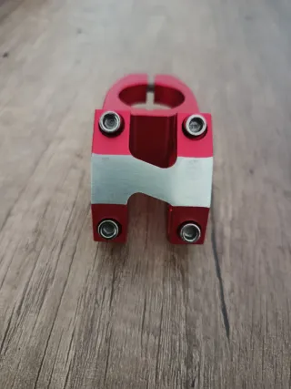 Potencia manillar aluminio roja