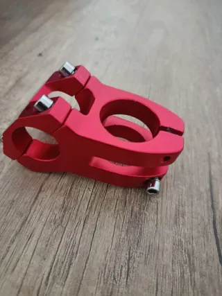 Potencia manillar aluminio roja