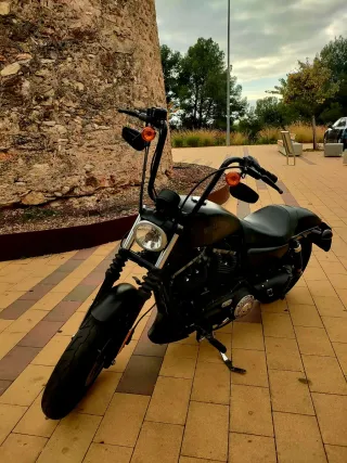 Harley Davidson Iron 883 Negra