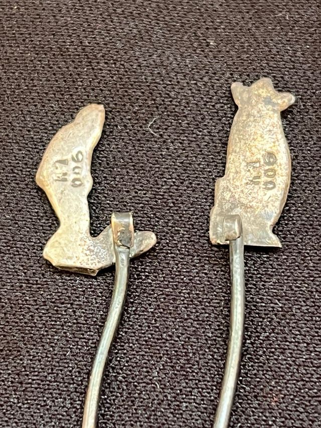 Antiguos Pinchos Plata México Taxco