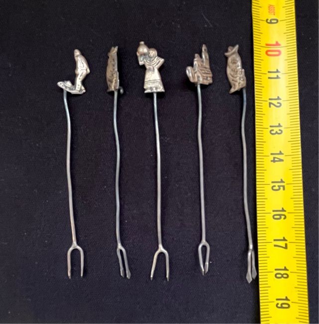 Antiguos Pinchos Plata México Taxco